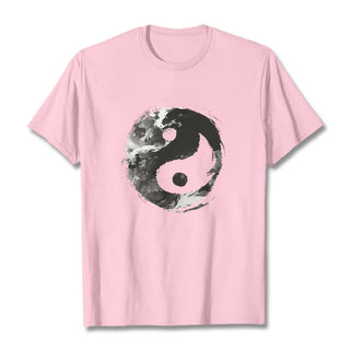 Buddha Gift Yin Yang Cotton Tee T-shirt