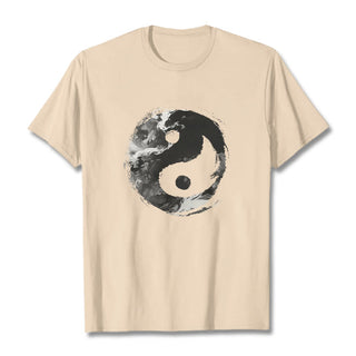 Buddha Gift Yin Yang Cotton Tee T-shirt
