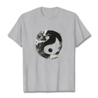 Buddha Gift Yin Yang Cotton Tee T-shirt