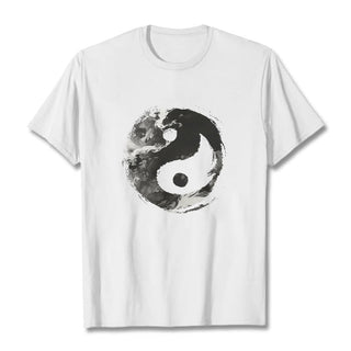 Buddha Gift Yin Yang Cotton Tee T-shirt