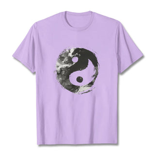 Buddha Gift Yin Yang Cotton Tee T-shirt