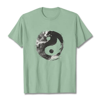 Buddha Gift Yin Yang Cotton Tee T-shirt