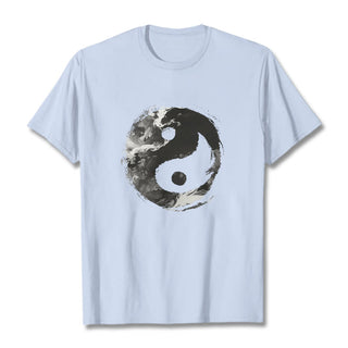 Buddha Gift Yin Yang Cotton Tee T-shirt