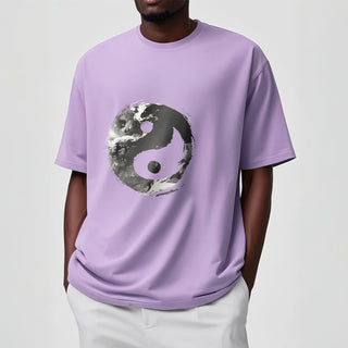 Buddha Gift Yin Yang Cotton Tee T-shirt