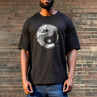 Buddha Gift Yin Yang Cotton Tee T-shirt