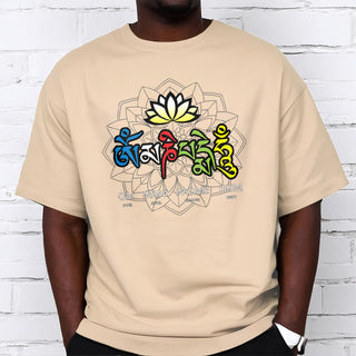 Buddha Gift Om Mani Padme Hum Lotus Tee T-shirt
