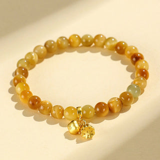 Buddha Gift Tiger Eye Fu Character Bamboo Koi Fish Lotus Om Mani Padme Hum Protection Bracelet
