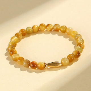 Buddha Gift Tiger Eye Fu Character Bamboo Koi Fish Lotus Om Mani Padme Hum Protection Bracelet