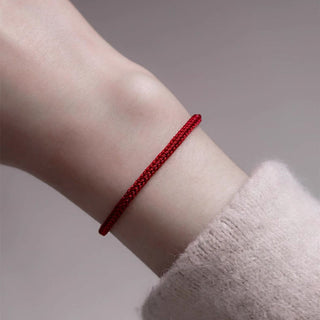 Buddha Gift Red String Jade Connection Bracelet