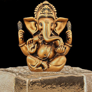Buddha Gift Ganesh Ganpati Elephant Statue Transformation Home Resin Decoration