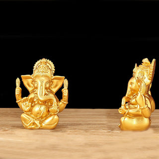 Buddha Gift Ganesh Ganpati Elephant Statue Transformation Home Resin Decoration
