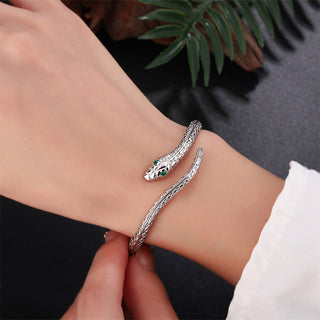 Buddha Gift 999 Sterling Silver Snake Shape Year Of The Snake Blessing Bracelet