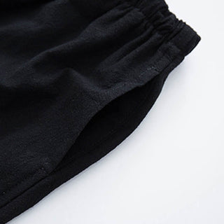 Buddha Gift 2Pcs Men's Tang Suit Jacquard Vine Pattern Frog-Button Cotton Long Sleeve Shirt Pants Set