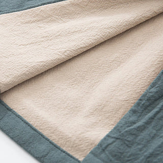 Buddha Gift 2Pcs Zen Tang Suit Men's Linen Frog-Button Long Sleeve Shirt Pants Set