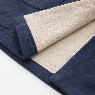 Buddha Gift 2Pcs Zen Tang Suit Men's Linen Frog-Button Long Sleeve Shirt Pants Set