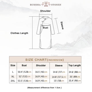 Buddha Gift 2Pcs Plain Design Zen Tai Chi Meditation Clothing Cotton Linen Top Pants Women's Set