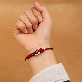 Buddha Gift 999 Sterling Silver Year Of The Dragon Peace Buckle Luck Bracelet