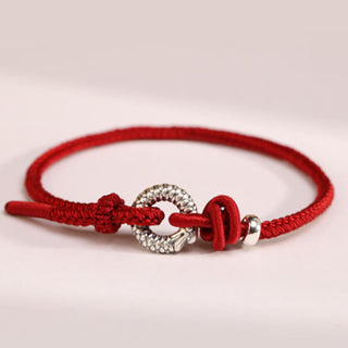 Buddha Gift 999 Sterling Silver Year Of The Dragon Peace Buckle Luck Bracelet