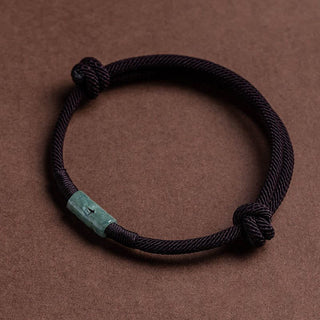 Buddha Gift Luck Jade String Rope Bracelet