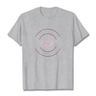 Buddha Gift  Lotus Accept Impermanence Cotton Tee T-shirt