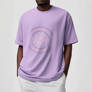 Buddha Gift  Lotus Accept Impermanence Cotton Tee T-shirt