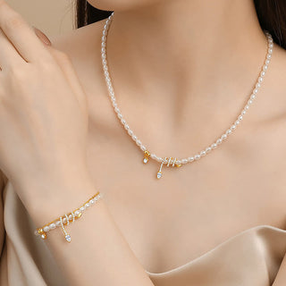 Buddha Gift 925 Sterling Silver Year Of The Snake Pearl Bracelet Necklace Pendant