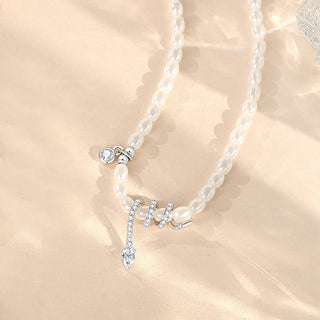 Buddha Gift 925 Sterling Silver Year Of The Snake Pearl Bracelet Necklace Pendant