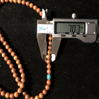 Buddha Gift 108 Mala Beads Bian Stone Healing Bracelet