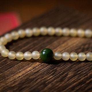 Buddha Gift Tibet 108 Mala Beads Chinese Zodiac Natal Buddha Natural Sheep Horn Wealth Bracelet