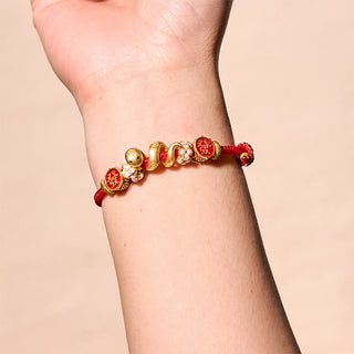 Buddha Gift 925 Sterling Silver Copper Coins Wealth The Year of The Snake 2025 Red String Protection Bundle