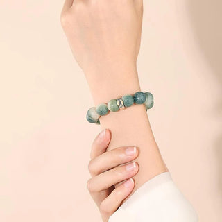 Buddha Gift Chinese Zodiac Natal Buddha Bodhi Seed Om Mani Padme Hum Engraved Wisdom Bracelet