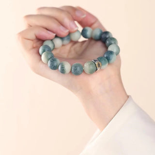 Buddha Gift Chinese Zodiac Natal Buddha Bodhi Seed Om Mani Padme Hum Engraved Wisdom Bracelet