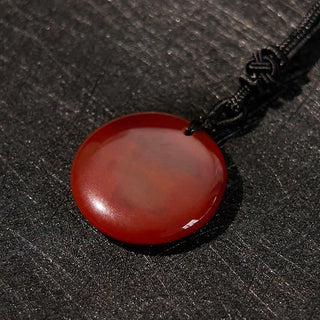 Buddha Gift Vairocana Tathagata Sanskrit Mantra Various Crystal Black Obsidian Green Aventurine Strength Necklace Pendant