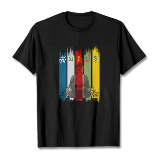 Buddha Gift Six True Words 'Om Mani Padme Hum' Buddha Sitting With Lotus Cotton Tee T-shirt