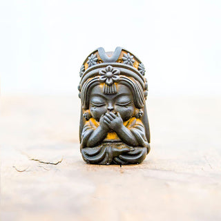 Buddha Gift Handmade Zakiram Iron Powder Rust Cast Resin Statue Zen Home Decoration