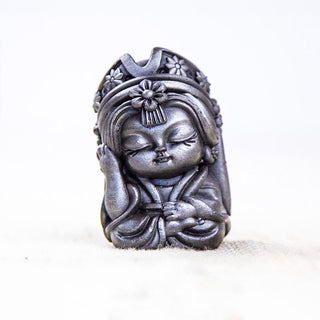 Buddha Gift Handmade Zakiram Iron Powder Rust Cast Resin Statue Zen Home Decoration