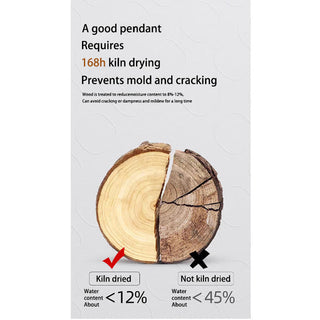 Buddha Gift Peach Wood Cinnabar Om Mani Padme Hum Chinese Zodiac Black String Necklace Pendants