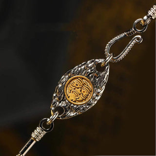Buddha Gift 925 Sterling Silver Tibetan Prayer Wheel Om Mani Padme Hum Wisdom Necklace Pendant