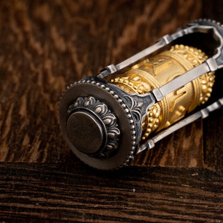 Buddha Gift 925 Sterling Silver Tibetan Prayer Wheel Om Mani Padme Hum Wisdom Necklace Pendant