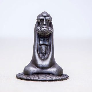 Buddha Gift Handmade Bodhidharma Iron Powder Rust Cast Resin Statue Home Decoration