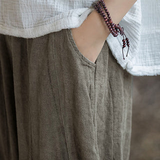 Buddha Gift Retro Tie Dye Harem Pants Casual Women's Yoga Pants With Pockets