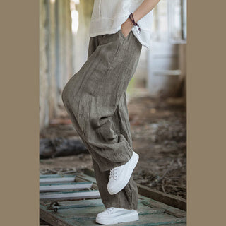 Buddha Gift Retro Tie Dye Harem Pants Casual Women's Yoga Pants With Pockets