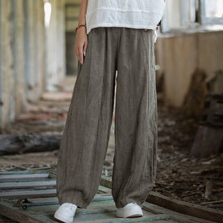 Buddha Gift Retro Tie Dye Harem Pants Casual Women's Yoga Pants With Pockets