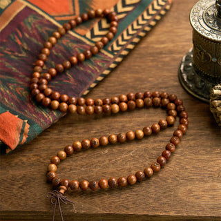 Buddha Gift 108 Mala Beads Lightning Struck Jujube Wood The Golden Light Mantra Protection Bracelet
