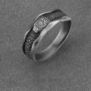 Buddha Gift 999 Sterling Silver Snake-shaped Year Of The Snake Protection Ring