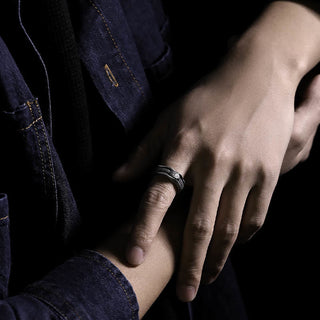 Buddha Gift 999 Sterling Silver Snake-shaped Year Of The Snake Protection Ring