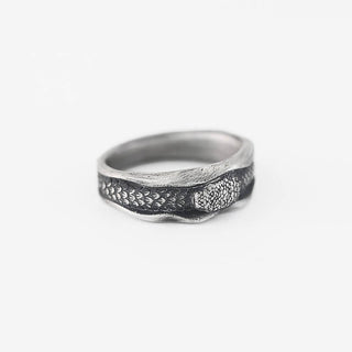 Buddha Gift 999 Sterling Silver Snake-shaped Year Of The Snake Protection Ring