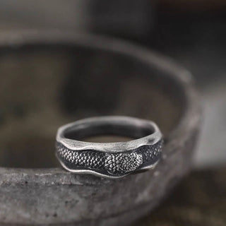 Buddha Gift 999 Sterling Silver Snake-shaped Year Of The Snake Protection Ring
