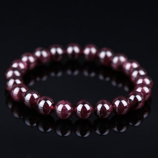 Buddha Gift Natural Garnet Bead Passion Bracelet