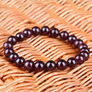 Buddha Gift Natural Garnet Bead Passion Bracelet